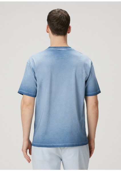 Relaxed Fit Indigo T-Shirt fırsatları