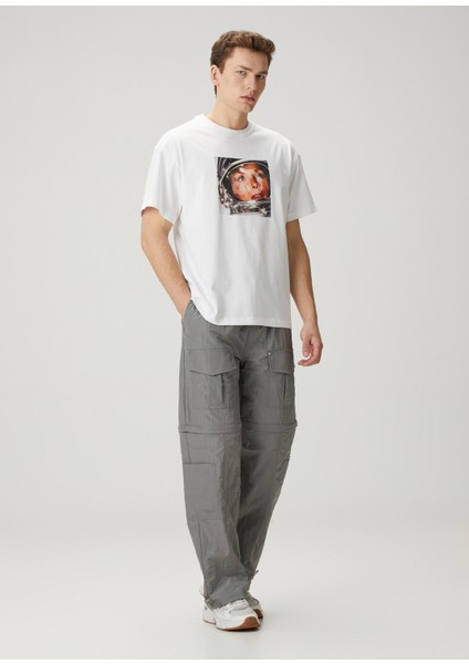 Astro Lady Beyaz Baskılı T-Shirt fiyatları