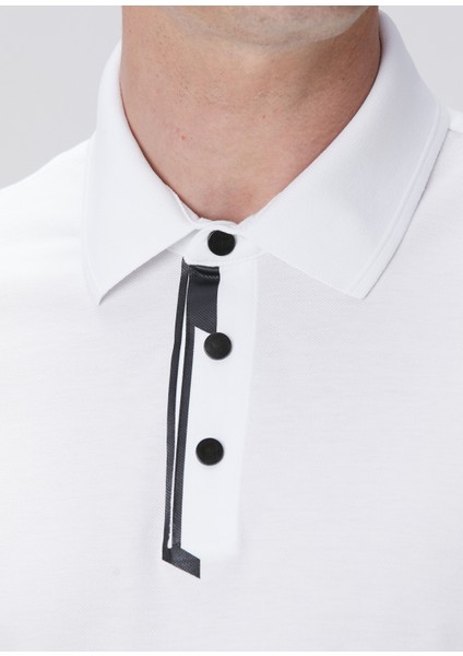 Beyaz Polo T-Shirt
