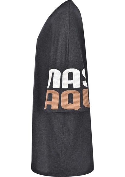 Nomadian Oversize Antrasit Erkek T-Shirt