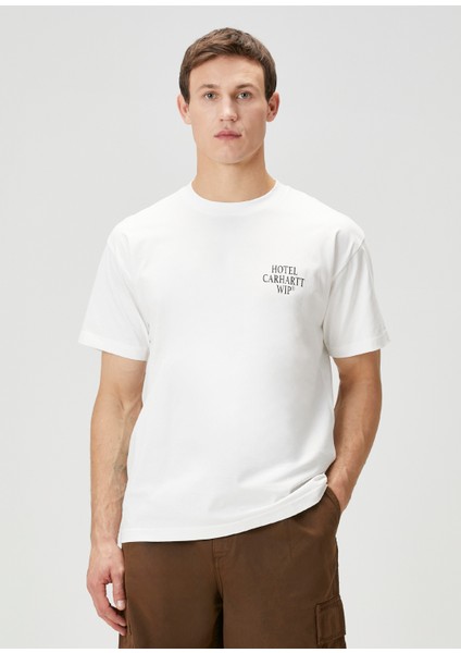 Siyah Beyaz Organik Pamuk T-Shirt