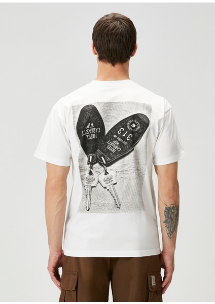 Siyah Beyaz Organik Pamuk T-Shirt fırsatları