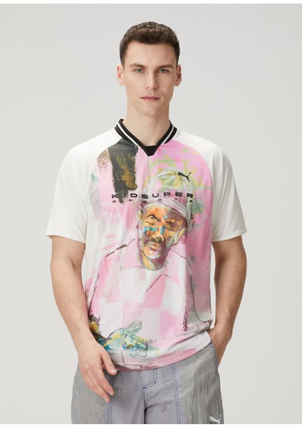 x Kıdsuper Çok Renkli Oversized T-Shirt