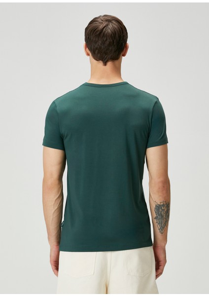Yeşil Basic T-Shirt
