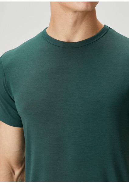 Yeşil Basic T-Shirt