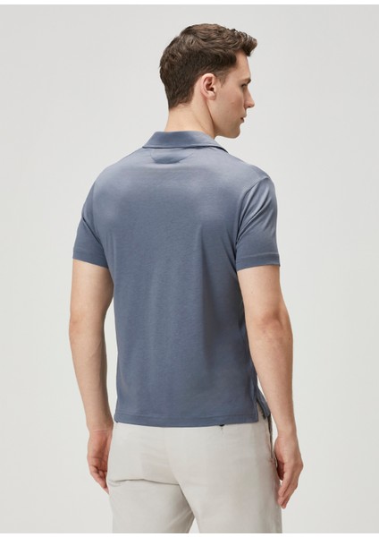 Koyu Mavi Polo Yaka T-Shirt fırsatları