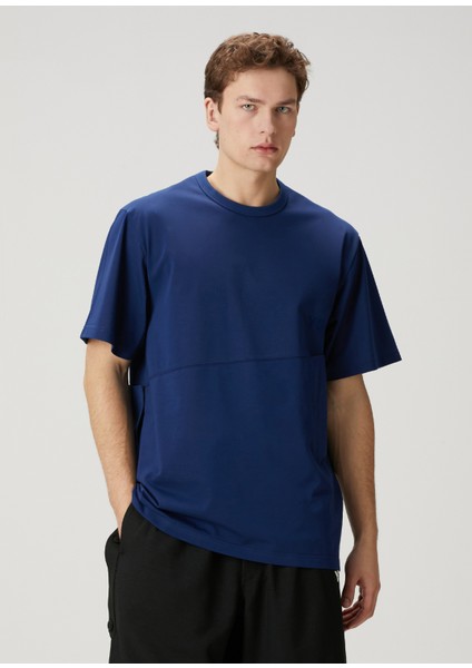 Mavi Logo Baskılı T-Shirt