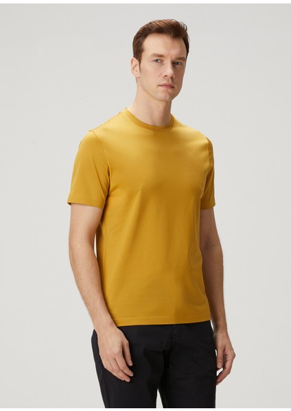 Sarı Basic T-Shirt