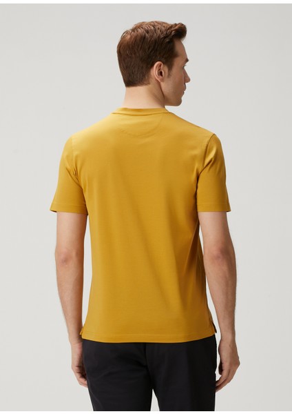 Sarı Basic T-Shirt