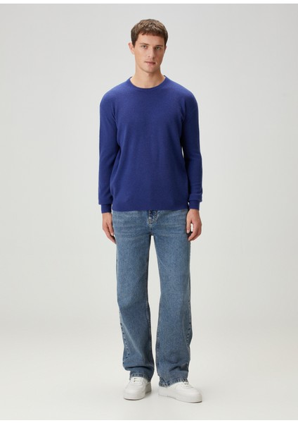 Mavi Yün Sweatshirt