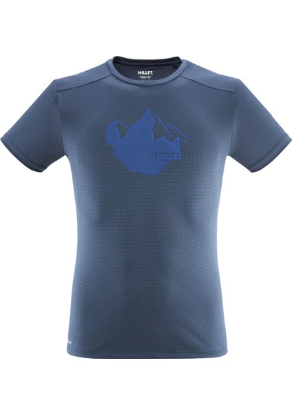 MIV10082 N0395 Summit Mavi Erkek T-Shirt
