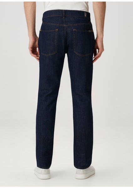 Lacivert Jean Pantolon