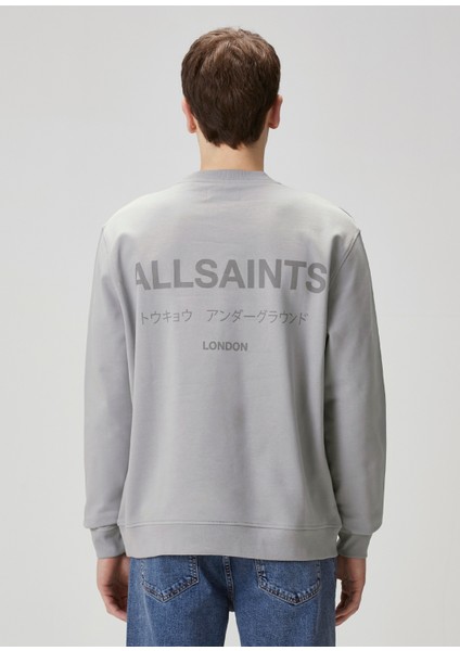 Relaxed Fit Underground Logo Baskılı Sweatshirt fırsatları