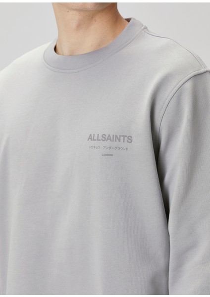Relaxed Fit Underground Logo Baskılı Sweatshirt indirimleri