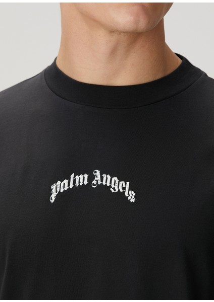 Siyah Logo Baskılı T-Shirt indirimleri