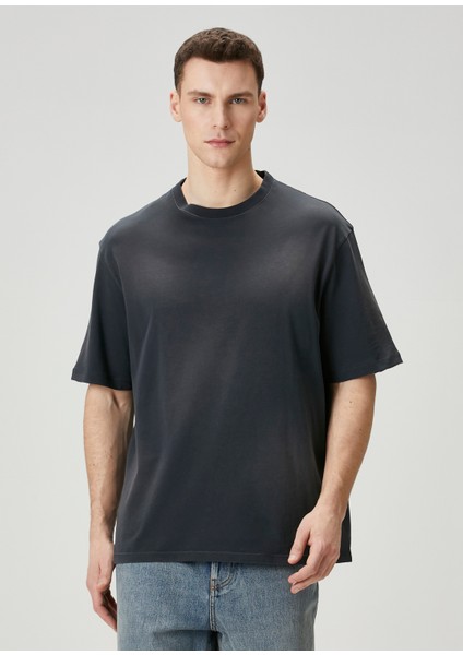 Anagram Siyah Basic T-Shirt