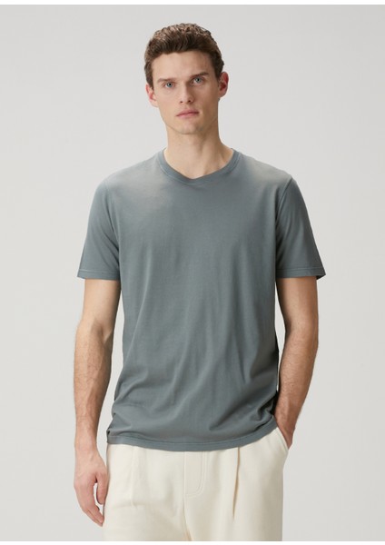 Yeşil Basic T-Shirt