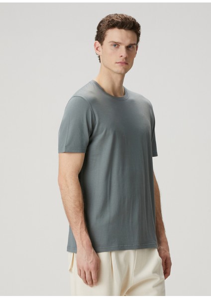 Yeşil Basic T-Shirt