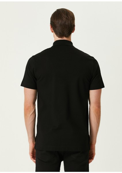 Classic Fit Siyah Polo Yaka T-Shirt fırsatları