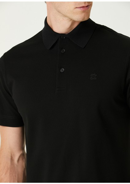 Classic Fit Siyah Polo Yaka T-Shirt indirimleri