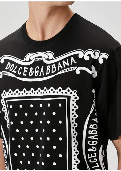 Siyah Logo Baskılı T-Shirt indirimleri