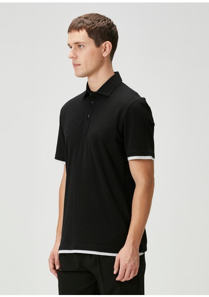 Siyah Polo Yaka T-Shirt modelleri