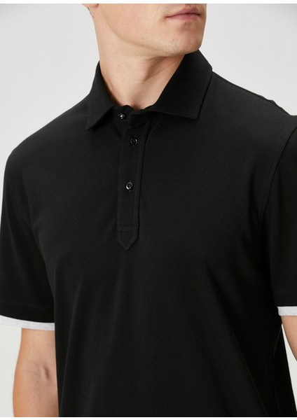 Siyah Polo Yaka T-Shirt indirimleri