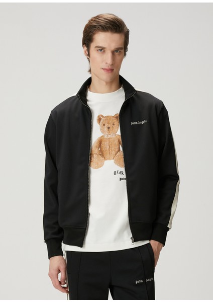 Siyah Logo Detaylı Sweatshirt