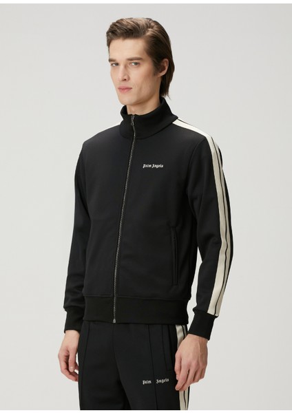Siyah Logo Detaylı Sweatshirt modelleri