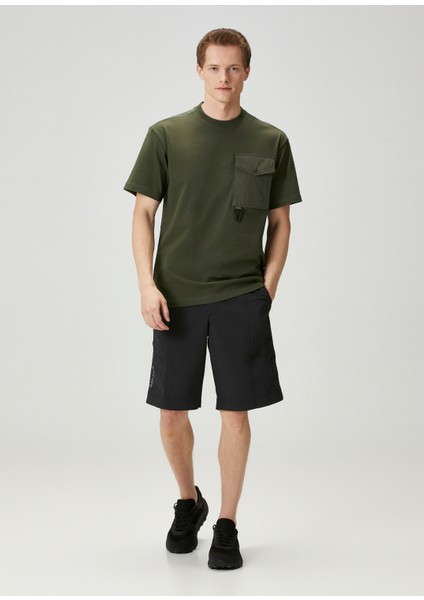 Haki Logo Detaylı T-Shirt fiyatları