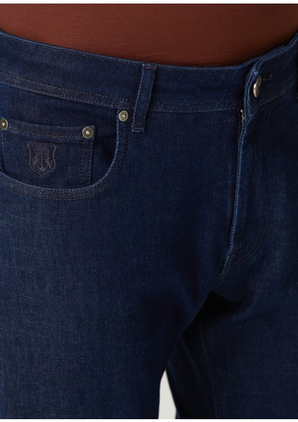Lacivert Jean Pantolon