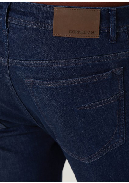 Lacivert Jean Pantolon