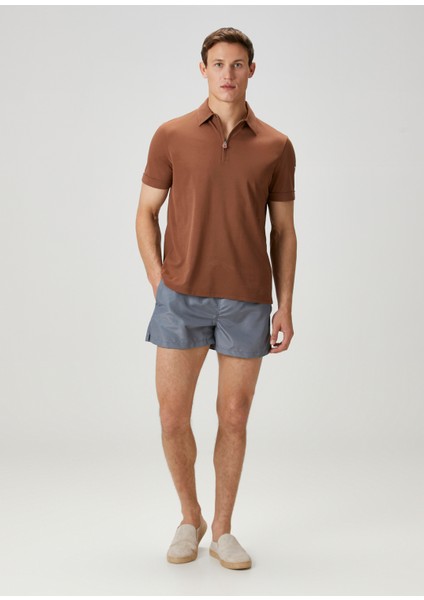 Kahverengi Polo Yaka T-Shirt fiyatları