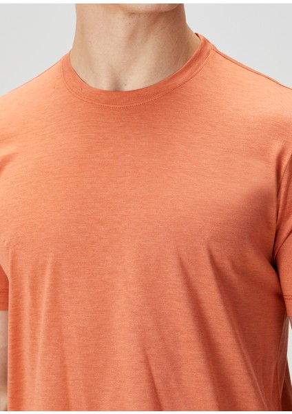 James Turuncu Ipek T-Shirt