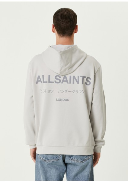 Gri Kapüşonlu Organik Pamuk Sweatshirt fırsatları