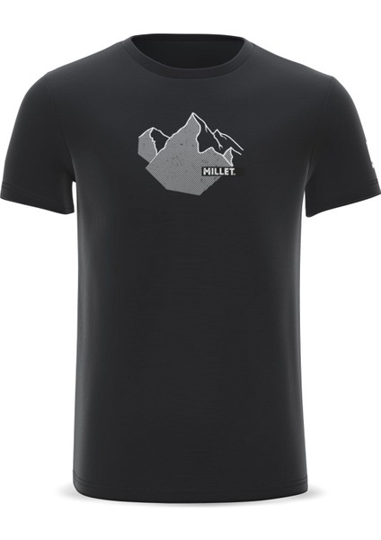 MIV10082 N0247 Summit Siyah Erkek T-Shirt