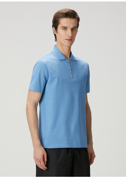 Mavi Polo Yaka T-Shirt modelleri