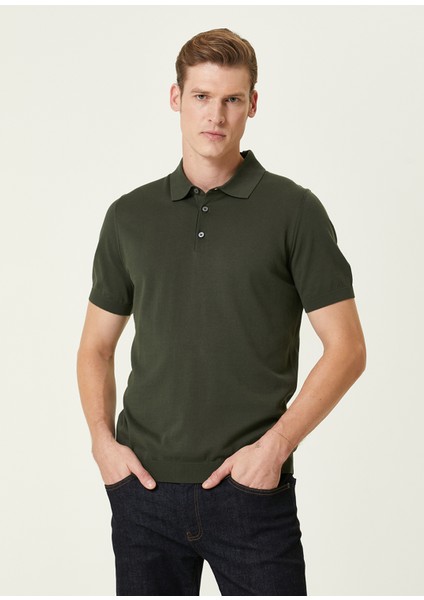 Haki Polo Yaka Triko