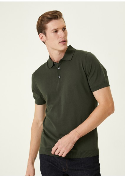 Haki Polo Yaka Triko