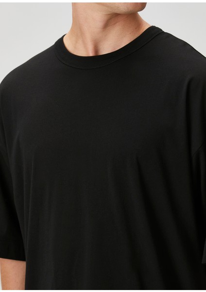 Siyah Basic Sweatshirt