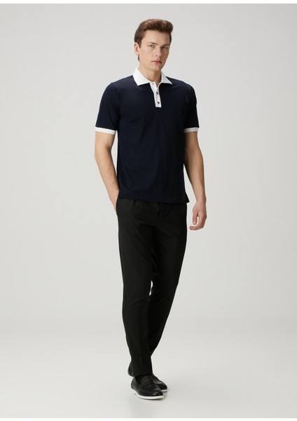 Koyu Mavi Polo Yaka T-Shirt fiyatları