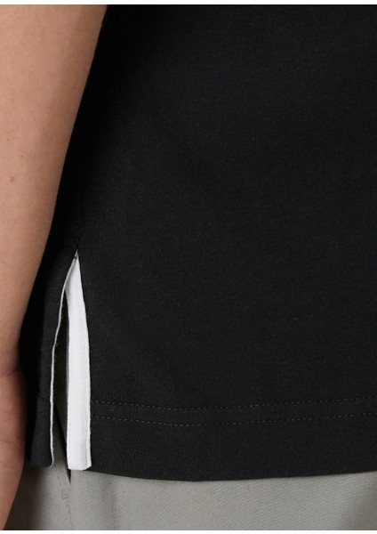 Siyah Logo Baskılı T-Shirt