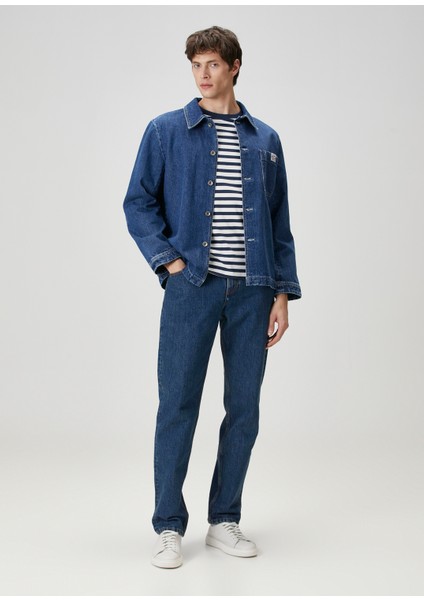 Indigo Denim Ceket