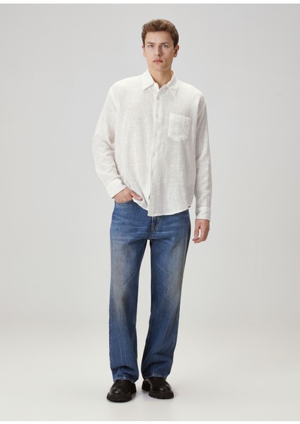 Third Cut Mavi Jean Pantolon