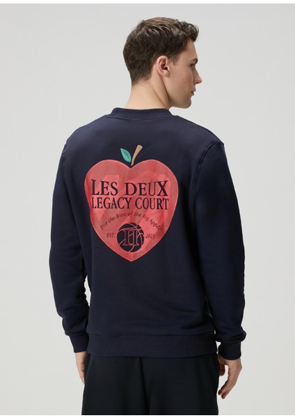 Regular Fit Legacy Court Lacivert Sweatshirt fırsatları