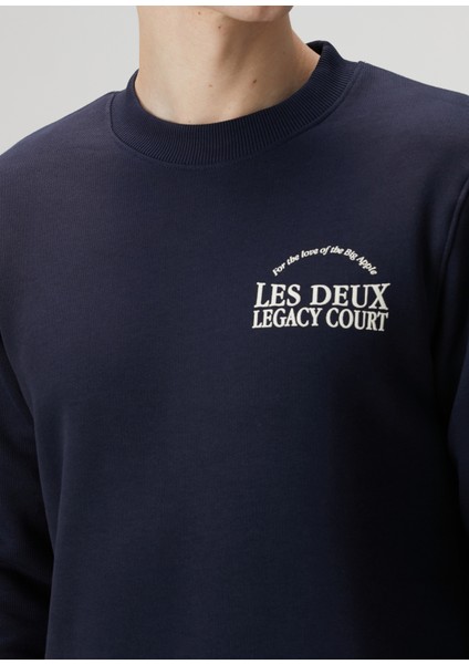 Regular Fit Legacy Court Lacivert Sweatshirt indirimleri