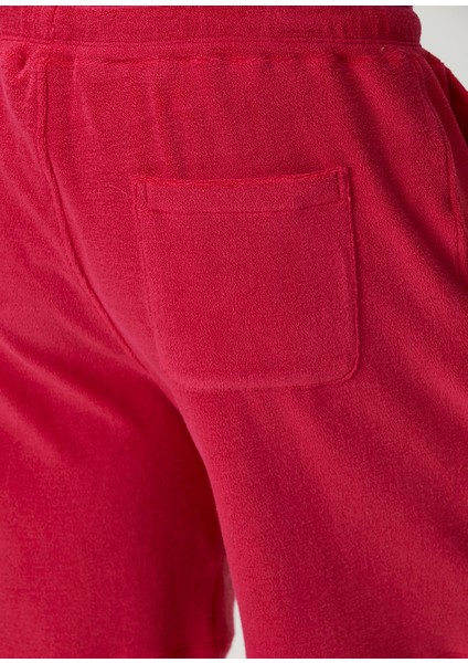 Pembe Havlu Dokulu Bermuda