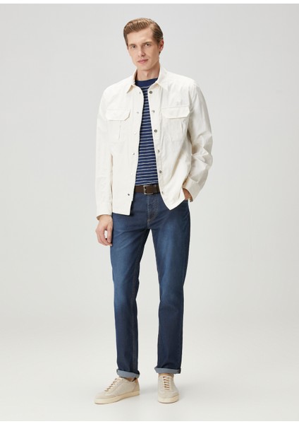 Lacivert Jean Pantolon