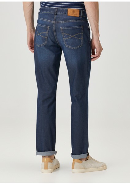 Lacivert Jean Pantolon