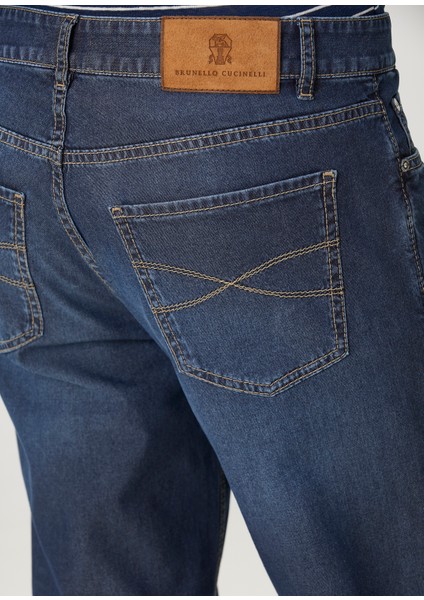 Lacivert Jean Pantolon